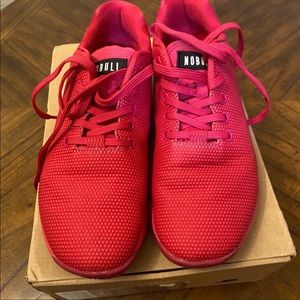 NoBull hot pink trainers